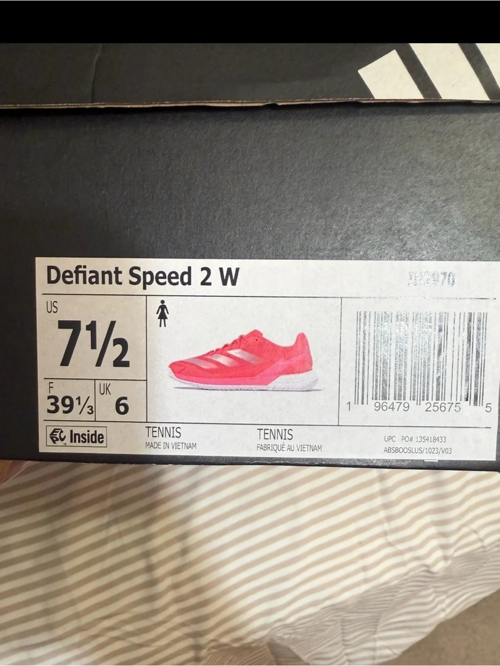 adidas Women's Athletic Shoe - Bright Pink/White